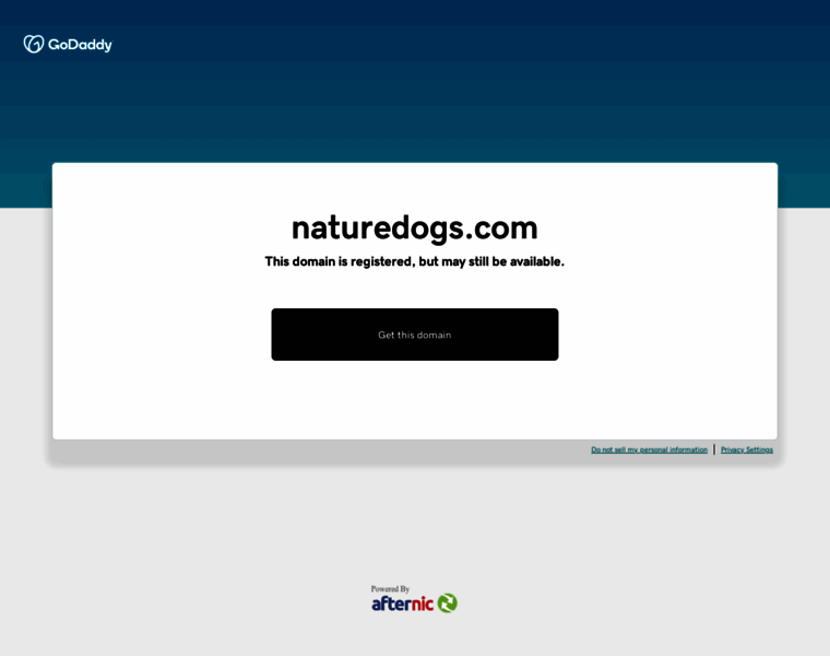 Naturedogs.com thumbnail