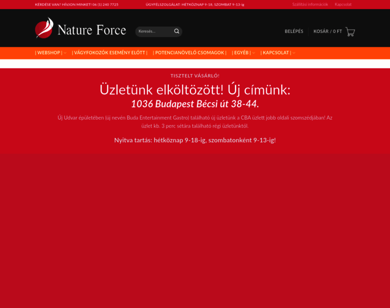 Natureforce.hu thumbnail