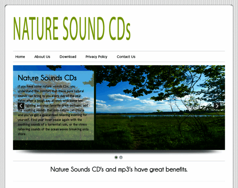 Naturesoundscds.com thumbnail