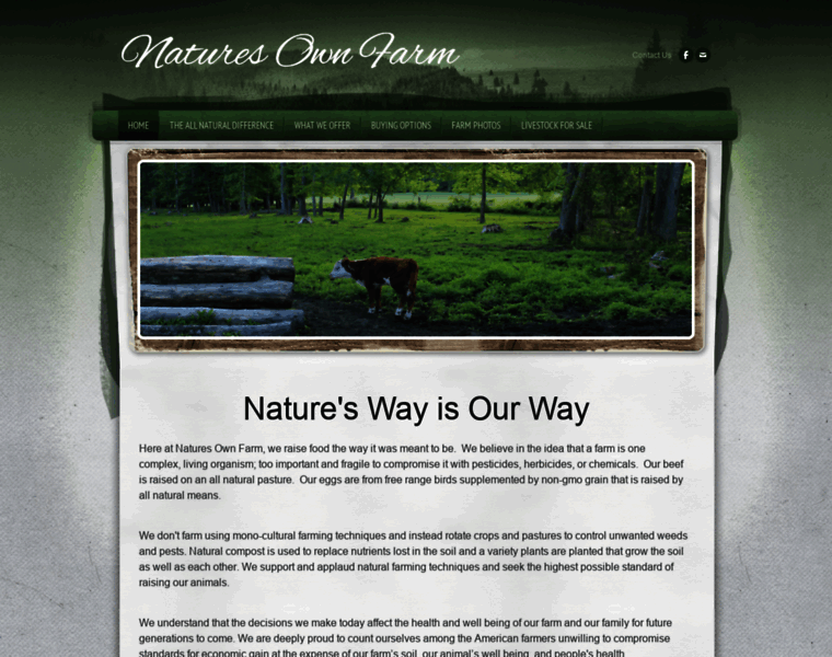 Naturesownfarm.com thumbnail