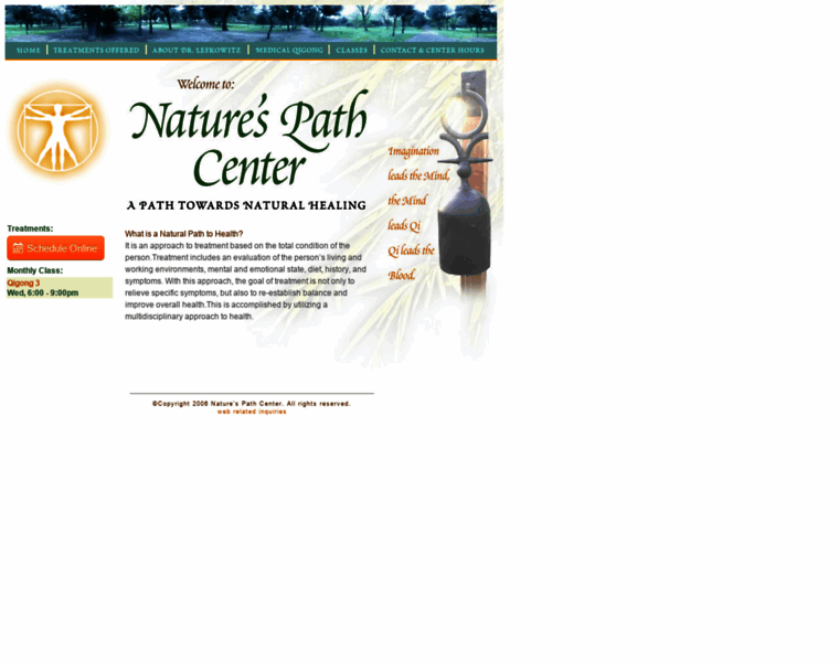 Naturespathcenter.com thumbnail