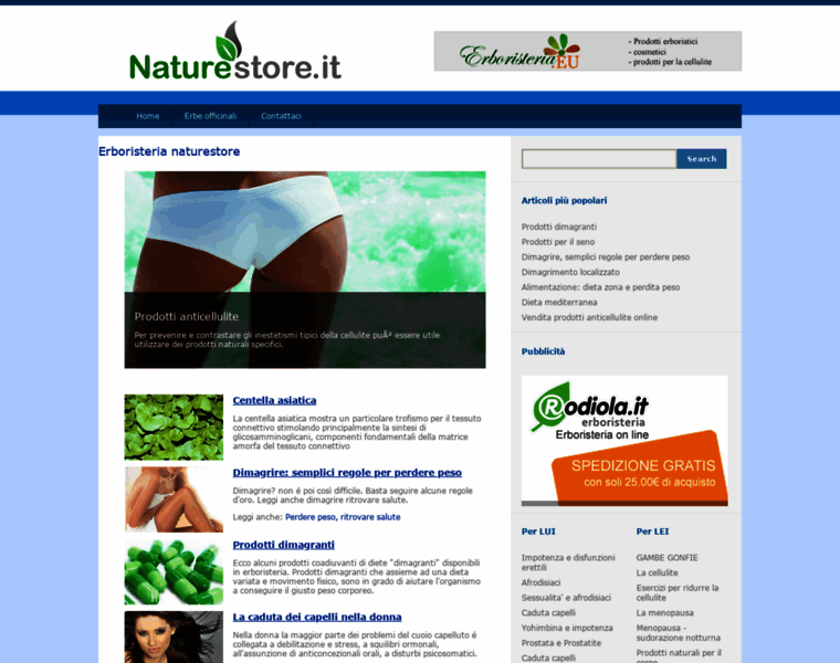 Naturestore.it thumbnail