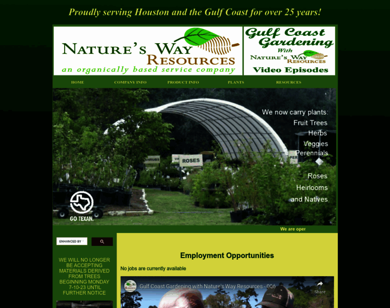 Natureswayresources.com thumbnail