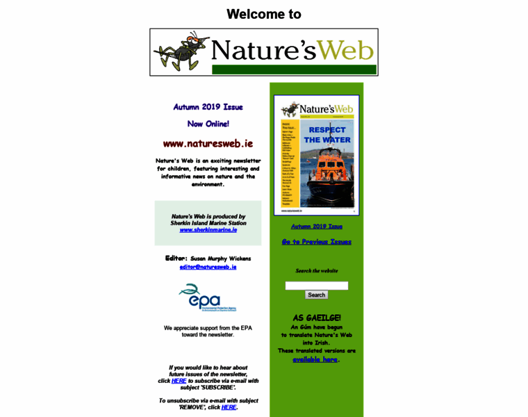 Naturesweb.ie thumbnail