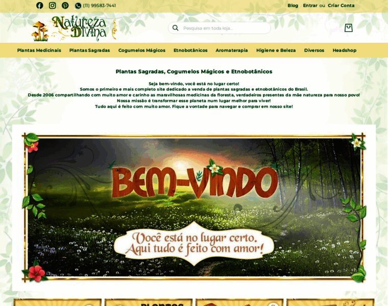 Naturezadivina.com.br thumbnail