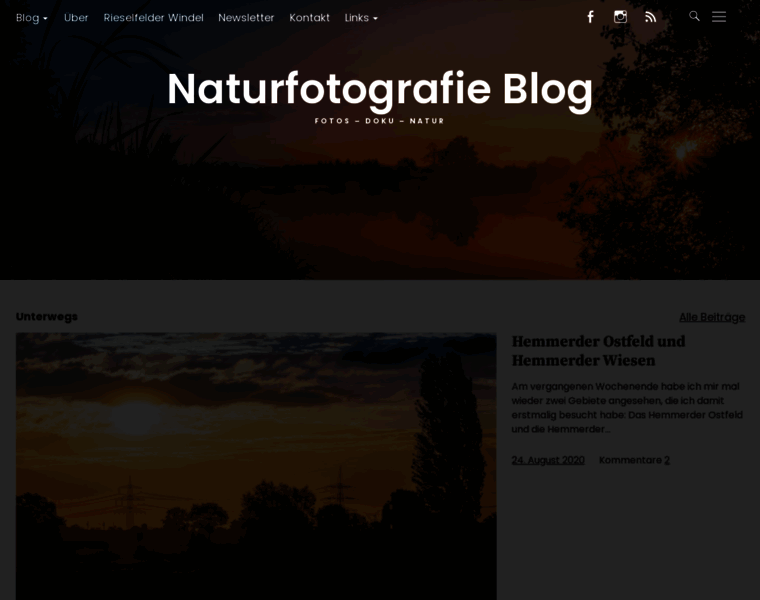 Naturfotografie-blog.de thumbnail