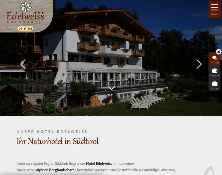 Naturhotel-edelweiss.it thumbnail