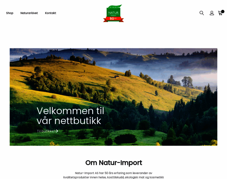 Naturimport.no thumbnail