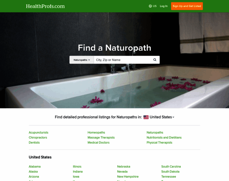Naturopaths.healthprofs.com thumbnail
