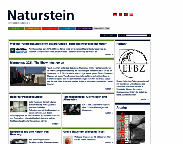 Natursteineonline.com thumbnail