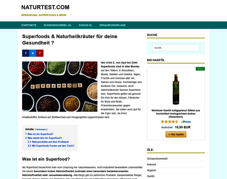Naturtest.com thumbnail
