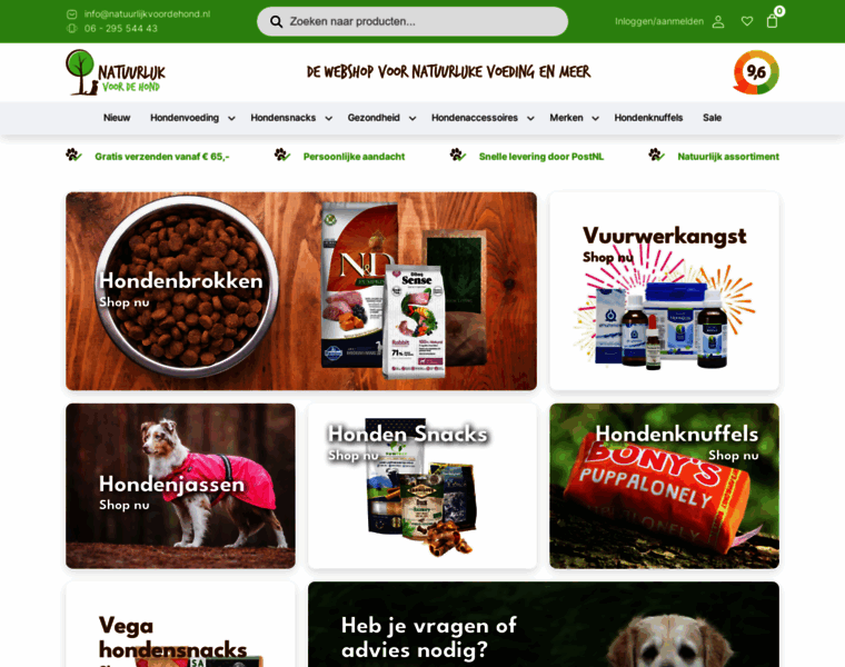 Natuurlijkvoordehond.nl thumbnail