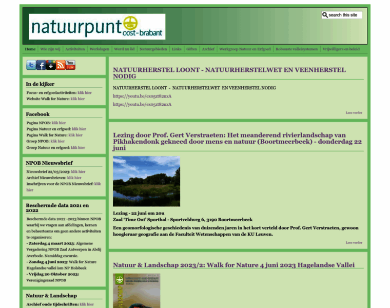 Natuurpuntoostbrabant.be thumbnail
