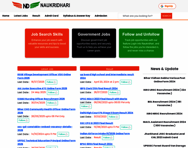 Naukridhari.com thumbnail Naukridhari.com thumbnail