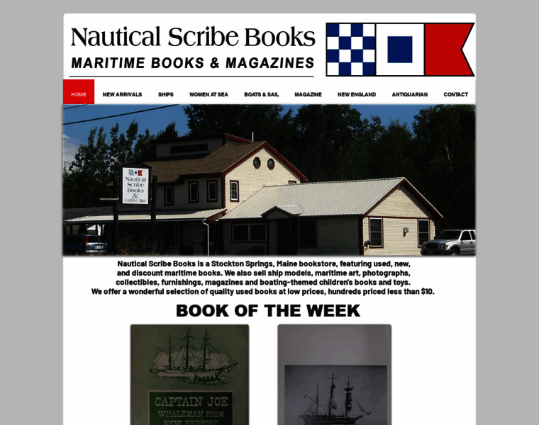 Nauticalscribebooks.com thumbnail