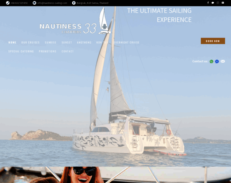 Nautiness-sailing.com thumbnail
