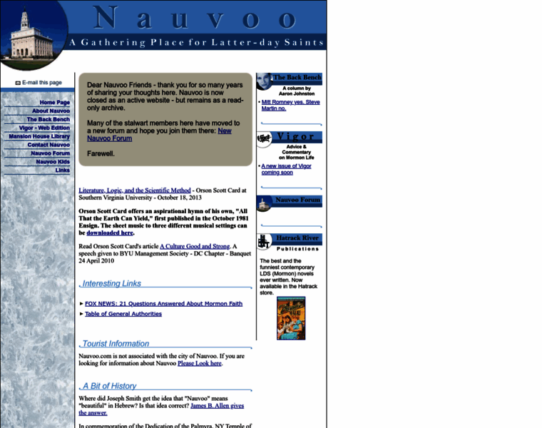 Nauvoo.com thumbnail