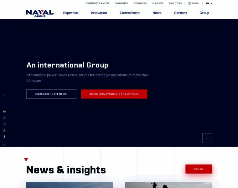 Naval-group.com thumbnail