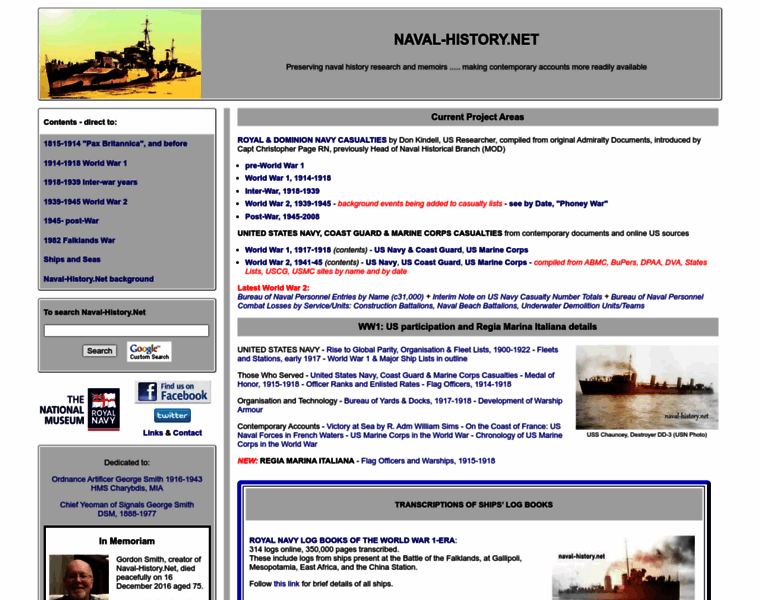 Naval-history.net thumbnail