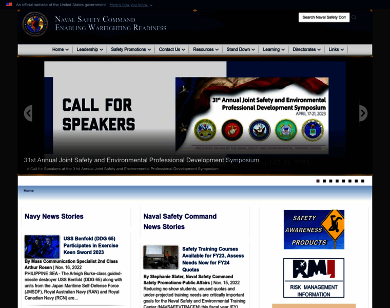 Navalsafetycenter.navy.mil thumbnail