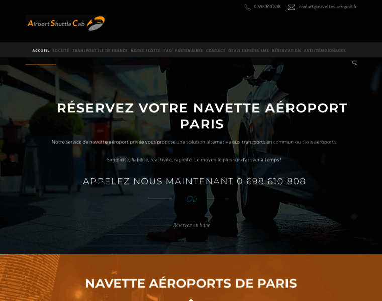 Navettes-aeroport.fr thumbnail