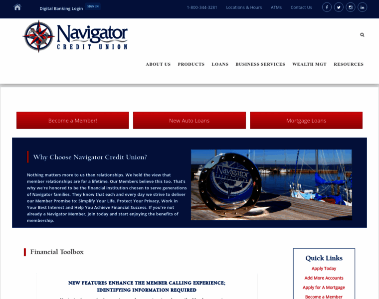 Navigatorcu.com thumbnail