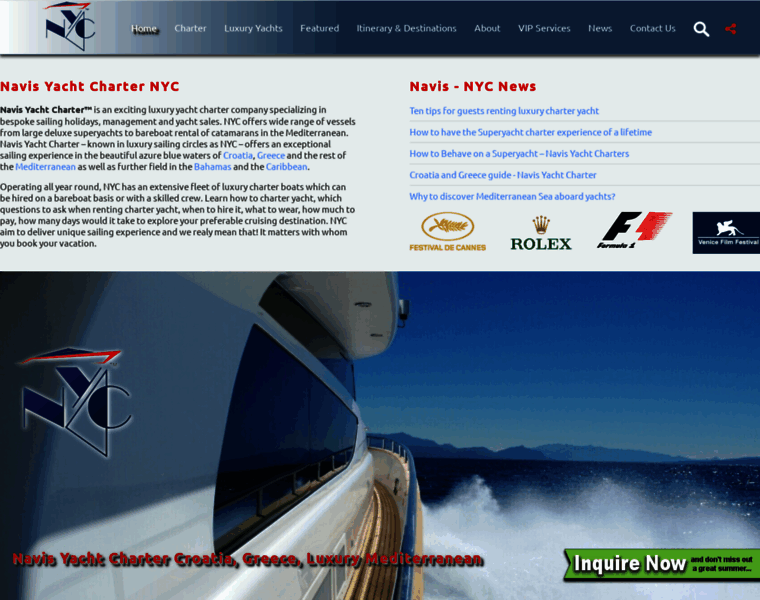 Navis-yacht-charter.com thumbnail