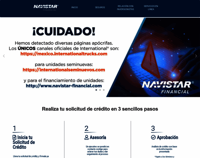 Navistar-financial.com thumbnail