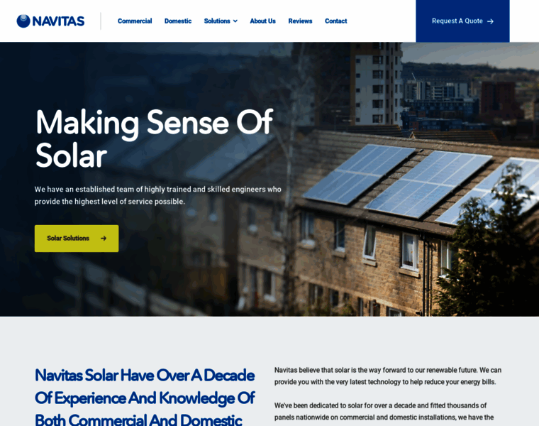 Navitas-solar.com thumbnail