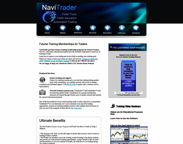 Navitrader.com thumbnail