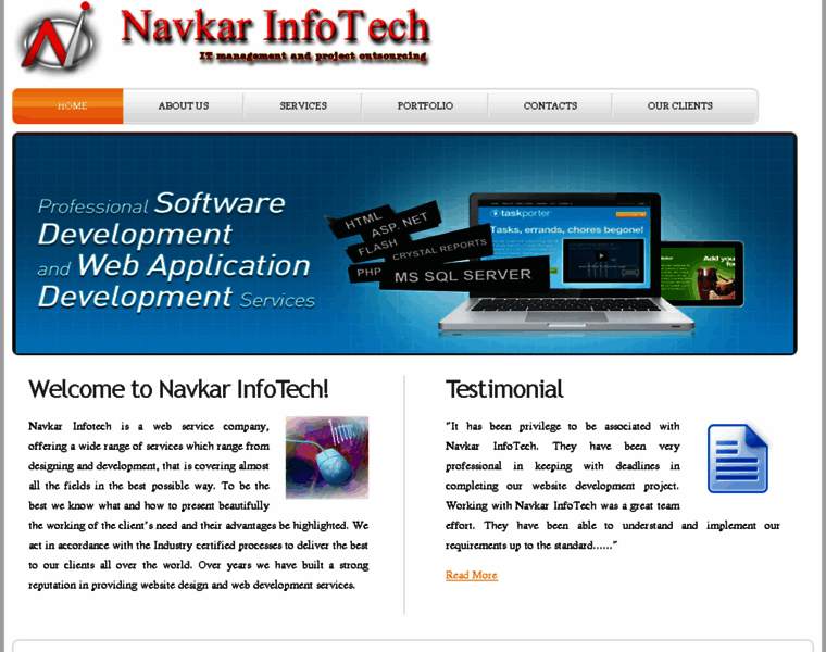 Navkarinfotech.co.in thumbnail