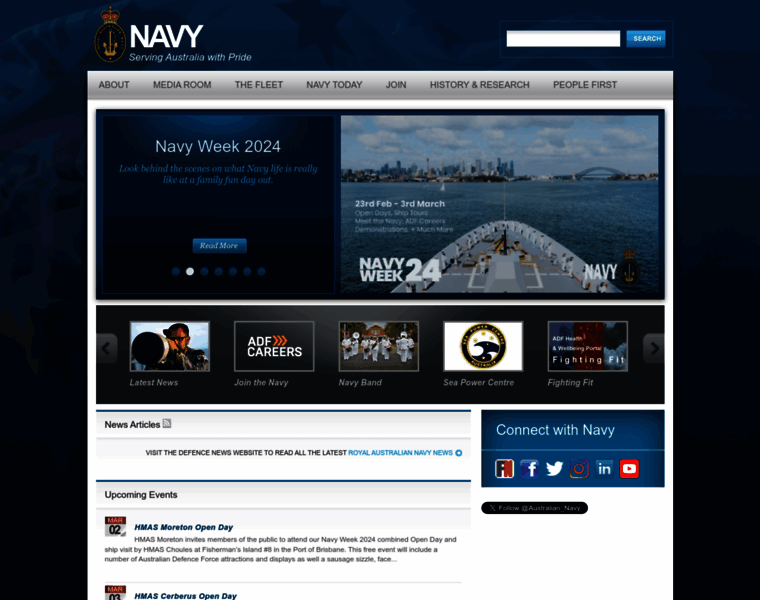 Navy.gov.au thumbnail