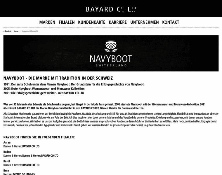 Navyboot.ch thumbnail