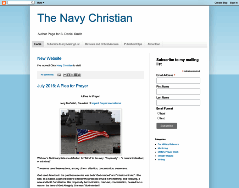 Navychristian.org thumbnail