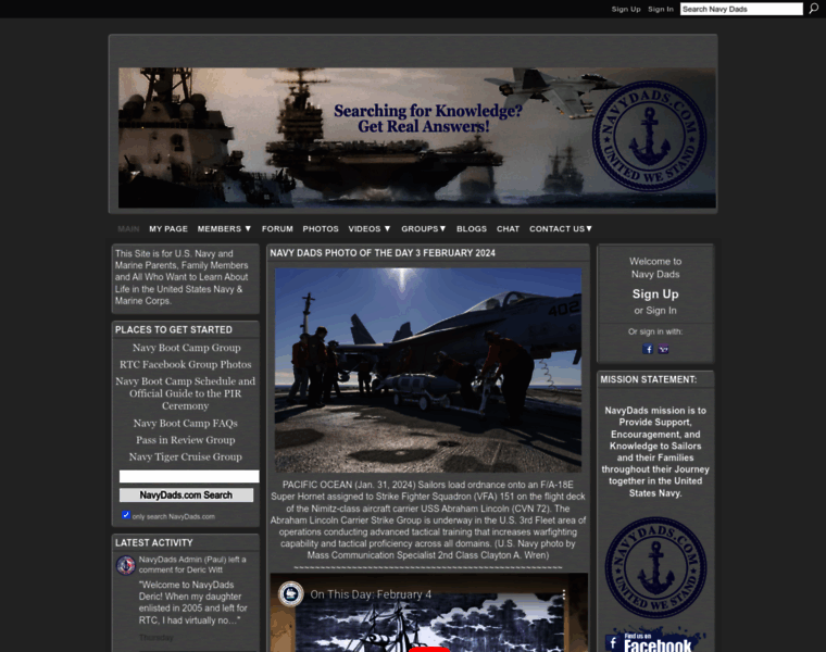 Navydads.com thumbnail