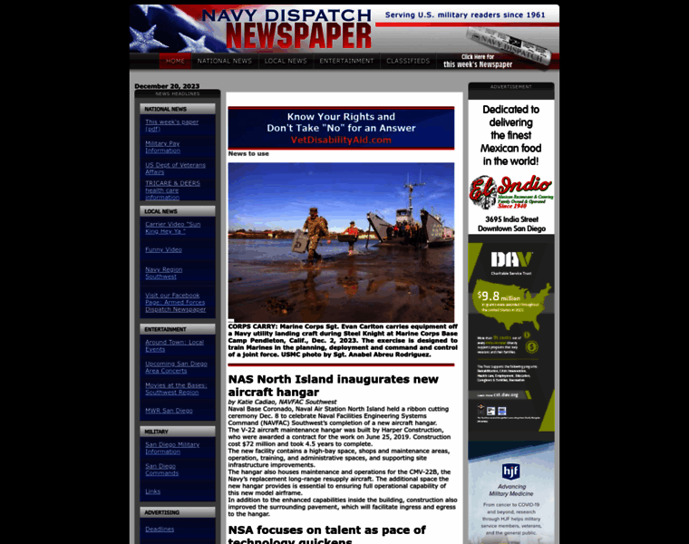Navydispatch.com thumbnail