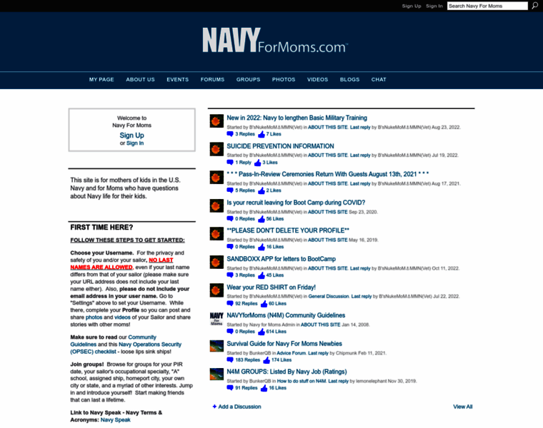 Navyformoms.com thumbnail