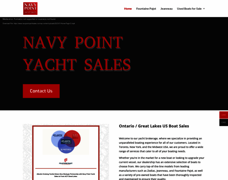 Navypointyachtsales.com thumbnail
