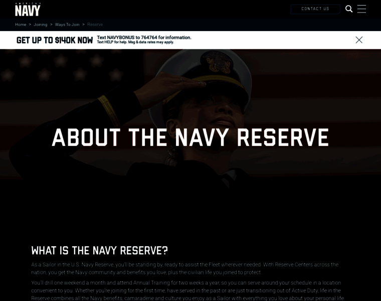 Navyreserve.com thumbnail