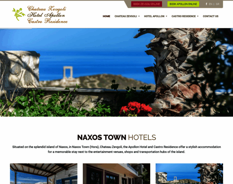 Naxostownhotels.com thumbnail