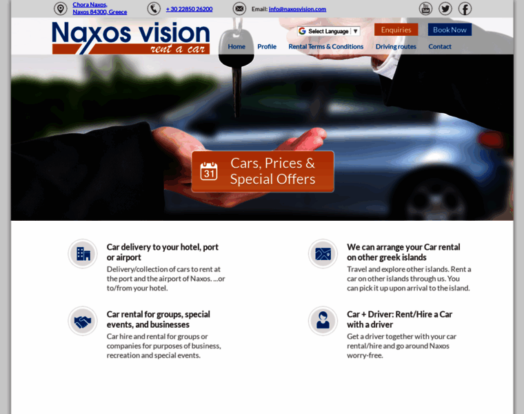 Naxosvision.com thumbnail