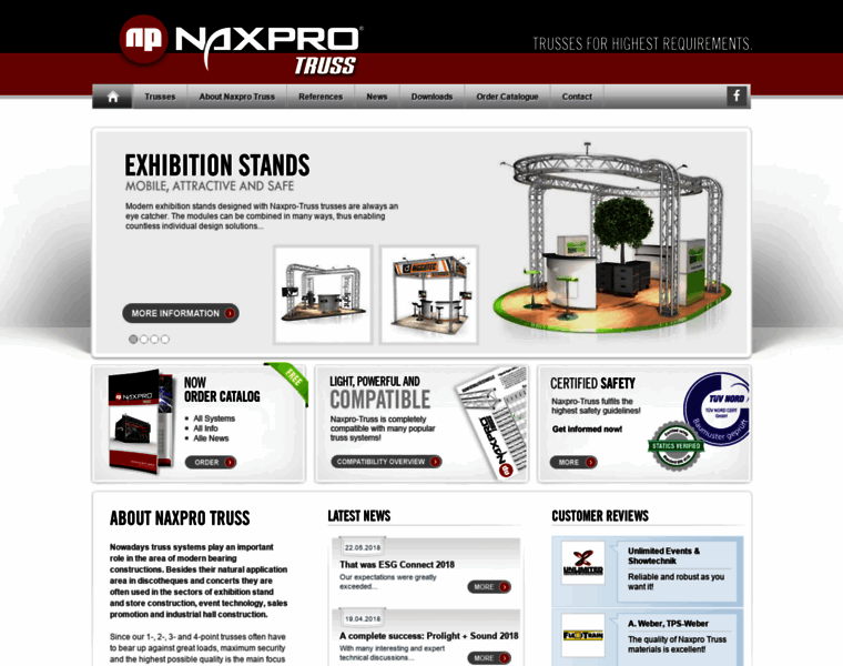 Naxpro-truss.co.uk thumbnail