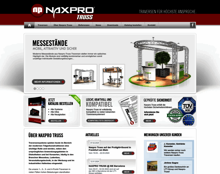 Naxpro-truss.de thumbnail