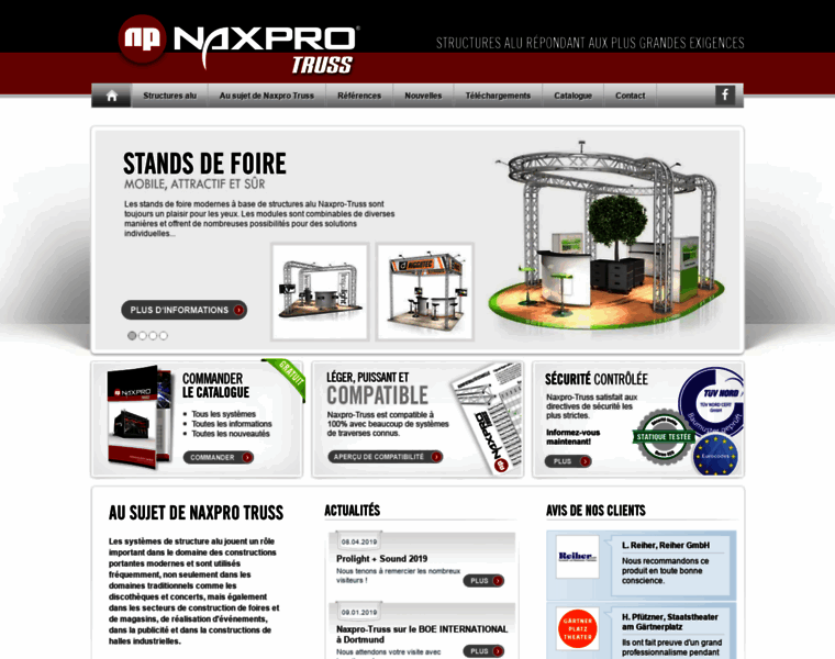 Naxpro-truss.fr thumbnail