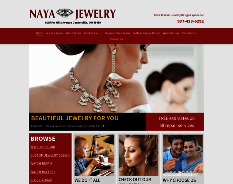 Nayajewelrycenterville.com thumbnail