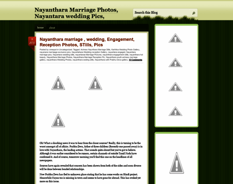 Nayantharamarriagephotos.wordpress.com thumbnail