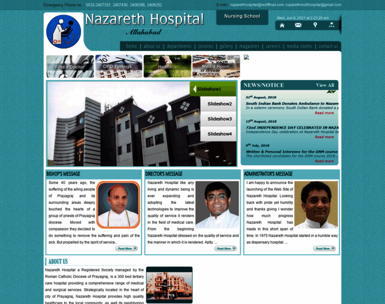 Nazarethhospital.in thumbnail