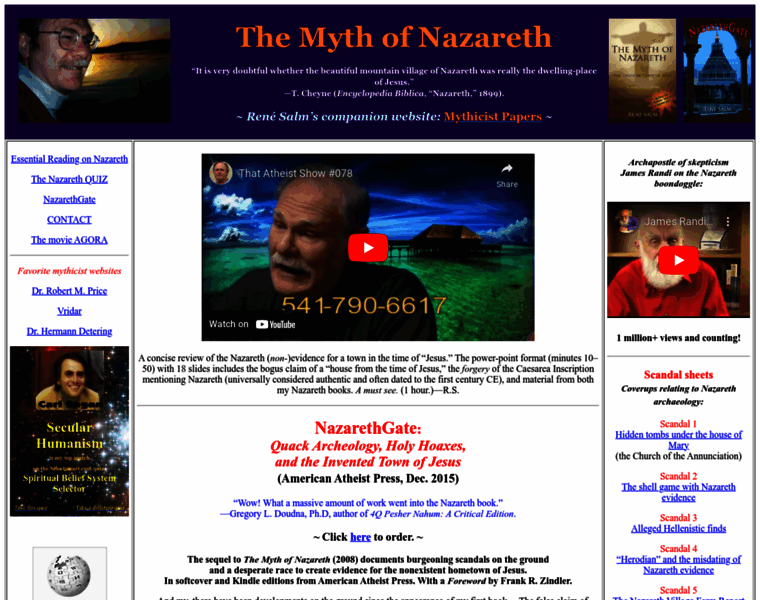 Nazarethmyth.info thumbnail