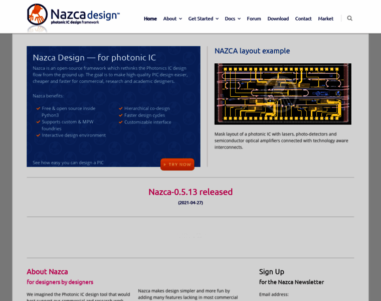 Nazca-design.org thumbnail