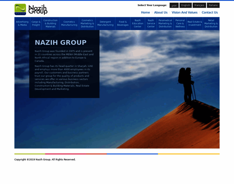 Nazihgroup.com thumbnail